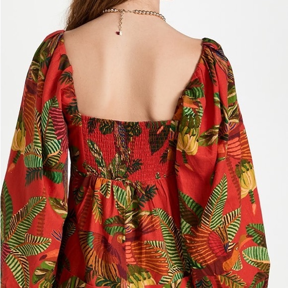 FARM Rio
Red Forest Birds Romper - Picture 2 of 5